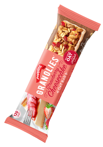 Granolies Oat Bar Strawberry Cheesecake